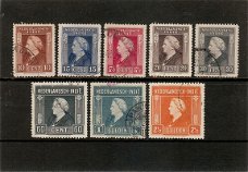 Postzegels Koningin Wilhelmina uit 1945