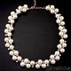 Women's New Perfect Shiny Golden Rhinestone Faux Pearl Beads Necklace Jewelry, €3.32 - 1 - Thumbnail
