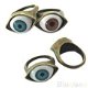 Cool Punk Bronze Metal Evil Eyes Ring Blue Brown Eyeball Rbiestone Rings BF7U, €0.99 - 1 - Thumbnail
