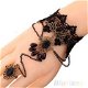 Charming Design Black Lace Bracelet Flower Bangle Flower Nice Chain Ring BFAU, €1.42 - 1 - Thumbnail