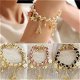Fashion Leather Rope Crystal Bracelet Multi-element Chain Charms Jewelry BF2U, €1.63 - 1 - Thumbnail