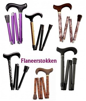 Wandelstok / steunstok / loopstok - Zeer uitgebreid assortiment! va €14 - 5