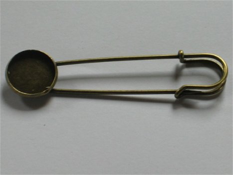 Bronze safety pin - 1