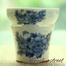 Graceful Chinese JingDe Romantic Spring Peony Flower Porcelain Tea Strainer #L01, €17.98 - 1