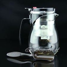700ml Kamjove Glass Gongfu Tea Maker Press Art Cup Teapot with Infuser TP-757, €23.48