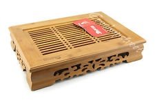 Tasteful Elegant Bamboo Chinese Gongfu Tea Table Serving tray 37*25cm L01, €47.98