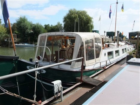 Woonschip v.v. vaste ligplaats Krimpen a/d IJssel, lage woonkosten, ideale maten Frankrijk - 2