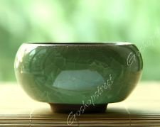 50ml Green Calvings Ice Break Veins Pattern Crystalline Glaze Celadon Tea Cup, €14.98 - 1