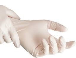 Latex handschoen diverse maten 100 stuks - 1