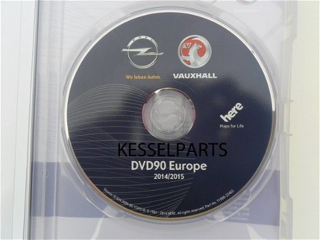 Opel DVD90 Europa 2014/2015 nieuw DVD 90 - 4