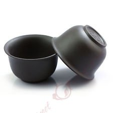 20ml Chinese Graceful rare YiXing ZiSha Black Pottery clay Teacup Gongfu tea cup, €13.98