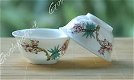 Lots of Chinese Plum Blossom Birds Gongfu Tea Matte Porcelain Teacup cup 35ml #2, €9.98 - 1 - Thumbnail