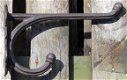 wandhaak - plankdrager 22,5cm van gietijzer - 2 - Thumbnail