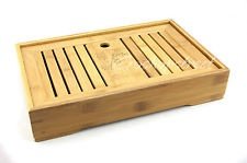 Graceful Bamboo Chinese Gongfu Tea Table Serving tray 35*22cm L04M, €43.98