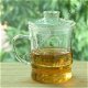 Handmade Clear Glass Tea Mug Cup with lid & Infuser Filter Teapot 270ml #SJB06, €18.98 - 1 - Thumbnail