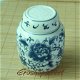 Chinese Wonderful Porcelain Pottery Peony Flower Tea Canisters Caddy 300ml #03, €21.98 - 1 - Thumbnail