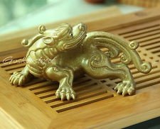 Large Size Resin Allochroic Discoloration Into Golden Turn Around Dragon Tea Pet, €24.98