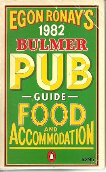 1982 BULMER PUB guide Food and Accomodation - 1