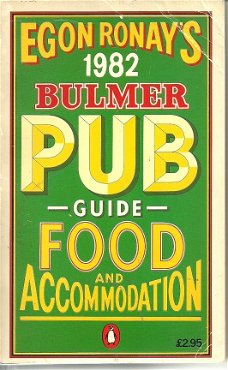 1982 BULMER PUB guide Food and Accomodation
