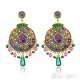 Beautiful Tibetan Boho Handmade Round Colorful Faux Pearls Drop Dangle Earrings, €2.84 - 1 - Thumbnail