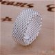 Fancy Women's Web Silver Plated Fashion Ring Size 6/7/8/9 BF8U, €1.00 - 1 - Thumbnail