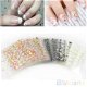 50 Sheets Elegant Rose Butterfly Nail Art Sticker Tips Transfer Decal Manicure, €3.24 - 1 - Thumbnail