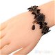 Fashion Jewelry Black Lace Copper Design Retro Bangle Charm Bracelet BF8U, €1.26 - 1 - Thumbnail