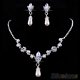 Beautiful Bridal Wedding Faux Pearls Rhinestone Necklace Water Drop Earrings Set, €2.44 - 1 - Thumbnail