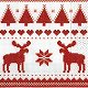 Kerst servetten Nordica - 1 - Thumbnail