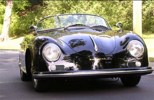 Porsche 356 Speedster huren, trouwauto wit of zwart - 1