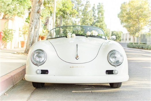 Porsche 356 Speedster huren, trouwauto wit of zwart - 0