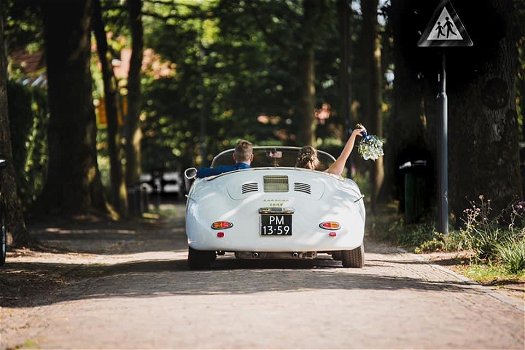 Porsche 356 Speedster huren, trouwauto wit of zwart - 7