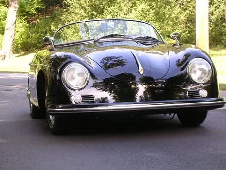 Porsche 356 Speedster huren, trouwauto zwart of wit - 0