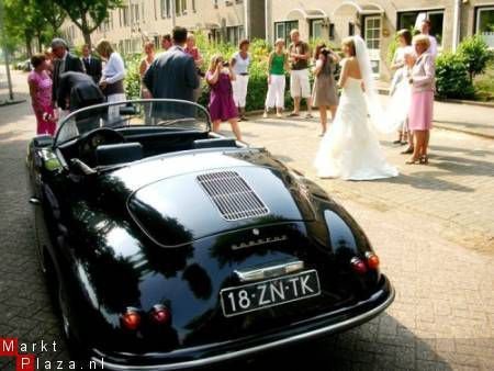 Porsche 356 Speedster huren, trouwauto zwart of wit - 2