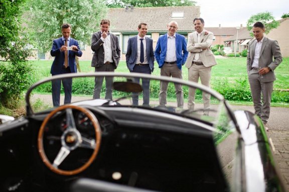 Porsche 356 Speedster huren, trouwauto zwart of wit - Afbeelding 8