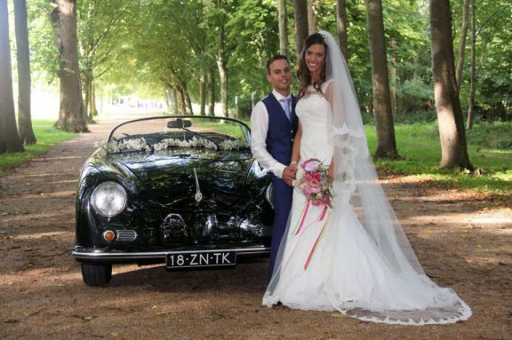 Porsche 356 Speedster huren, trouwauto zwart of wit - Afbeelding 7