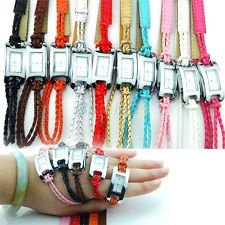 Hot Sell! Girl Women Quartz Movement Wrist Watch Braid band Wristwatch BF1U, €1.89