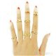 7Pcs New Charm Mix Top Fashion Cute Knuckle Gold Cut Above Ring Band Midi Rings, €1.09 - 1 - Thumbnail