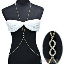 New Design Fashion Sexy Exotic Belly Waist Body Chain Gold Silver Necklace BF4U, €1.19