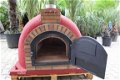 ROJO100/120 nieuwe houtgestookte tuinoven/pizzaoven geïsoleerd - 5 - Thumbnail