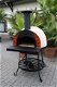 Luxe houtgestookte pizzaoven/ tuinoven/ bakoven AMALFI red brick - 5 - Thumbnail