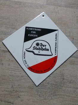 Emaille schild Stahlhelmbund - 1