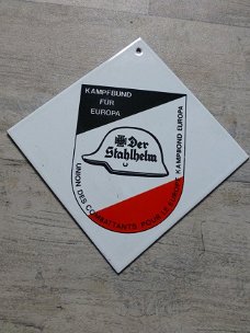 Emaille schild Stahlhelmbund