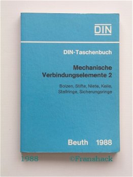 [1988] DIN-Taschenbuch 43, Mech.Verbindungselemente 2, Beuth - 1