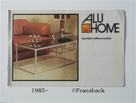 [1985~] Brochure ALUHOME. Reynolds hobby Aluminium - 1