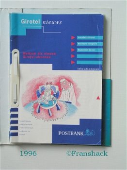 [1996] Girotel-nieuws Algemeen + 1997t/m2000, Postbank - 2