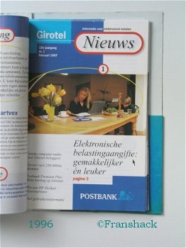 [1996] Girotel-nieuws Algemeen + 1997t/m2000, Postbank - 3