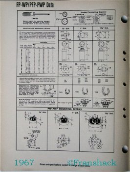 [1967] Precision Electronic Components Catalog 1967 Malllory - 3