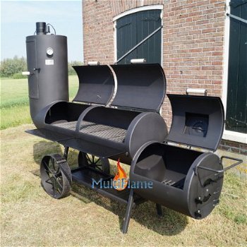 Premium Oklahoma Country Smoker zware kwaliteit 21 inch! - 2