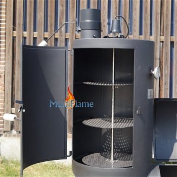 Premium Oklahoma Country Smoker zware kwaliteit 21 inch! - 7